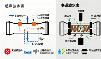 工業(yè)用水計(jì)量新標(biāo)桿：超聲波水表 vs. 電磁水表，誰更勝一籌